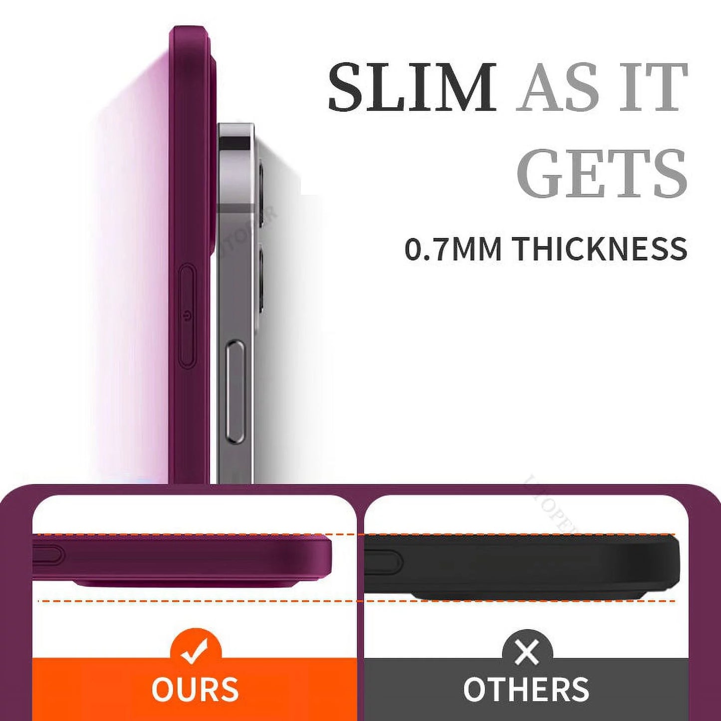 New Phone Case for Iphone 15 14 13 11 12 Pro Max Mini X XS Max 15 plus Silicone Solid Color Fall and Collision Protection Cover