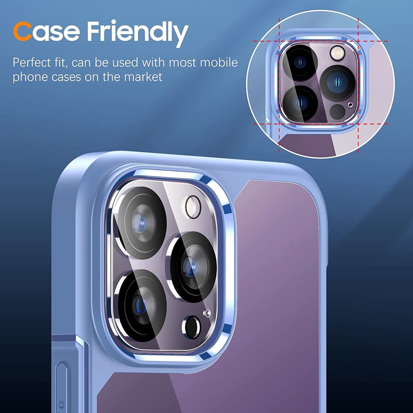 For Iphone 16 15 14 13 12 11 Pro Max Tempered Glass Screen Camera Protector