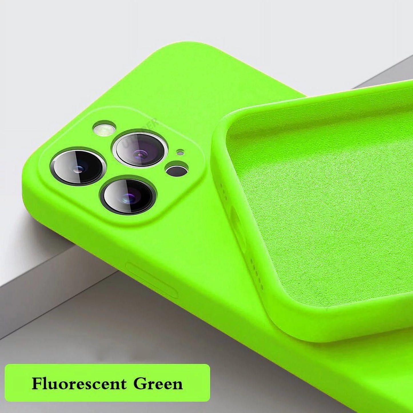New Phone Case for Iphone 15 14 13 11 12 Pro Max Mini X XS Max 15 plus Silicone Solid Color Fall and Collision Protection Cover